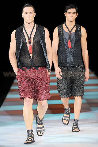 Emporio Armani Moda Hombre Verano 2011